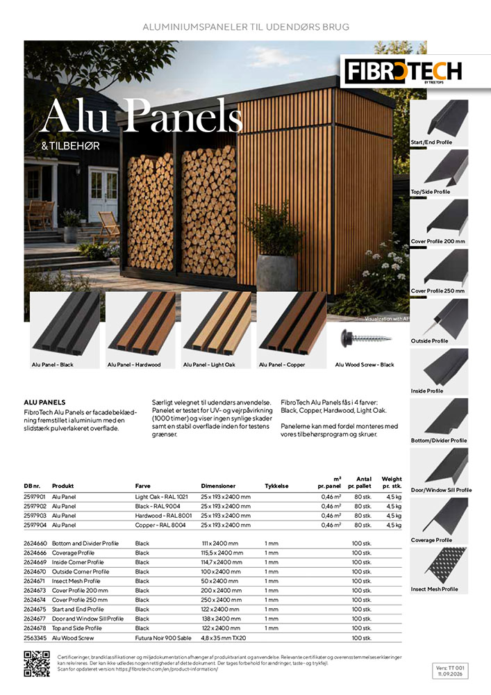 Datasheet-Alu-Panels